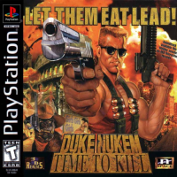 Duke Nukem Time to Kill Playstation  box art